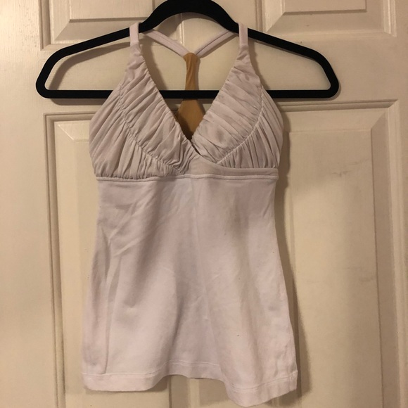Lululemon white tank top - Picture 1 of 2